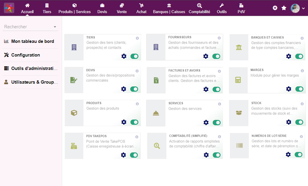 Mohasabati Dashboard